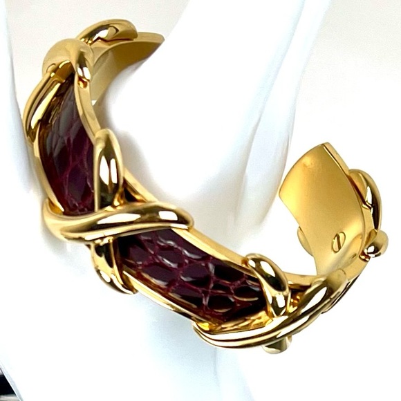 Hermes Criss Cross X Cuff Bracelet - Picture 1 of 7
